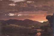 Frederic E.Church Twilight Short Arbiter Twixt Day and Night china oil painting reproduction